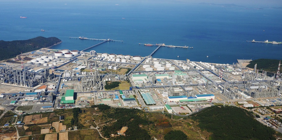 한화토탈 대산공장 전경